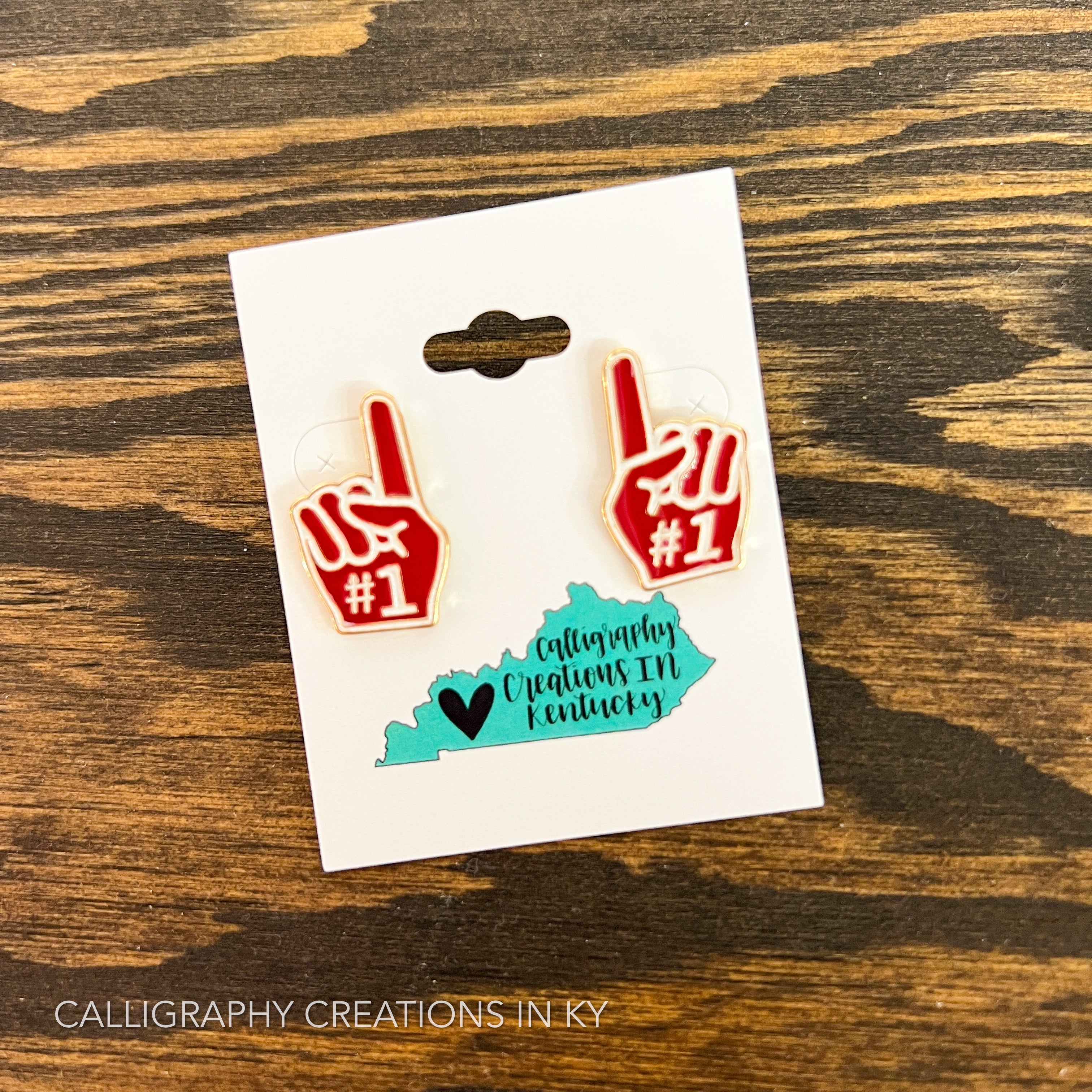 Burgundy #1 Earrings