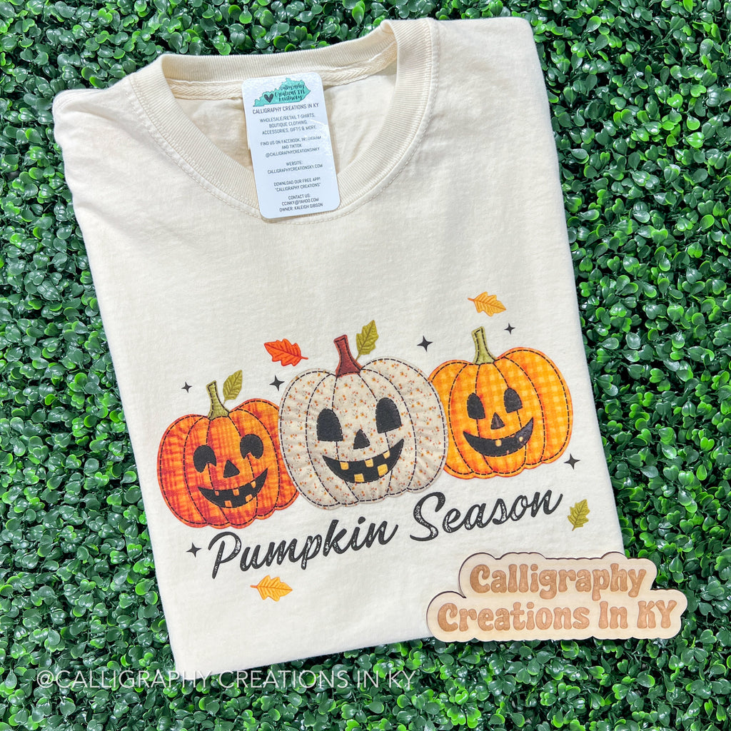 SMALL - Halloween Pumpkin Season CC Tee *FINAL SALE*