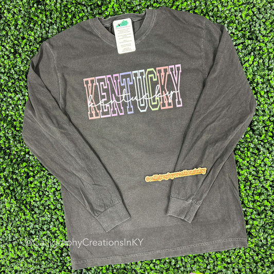 Colorful Kentucky CC LS Tee