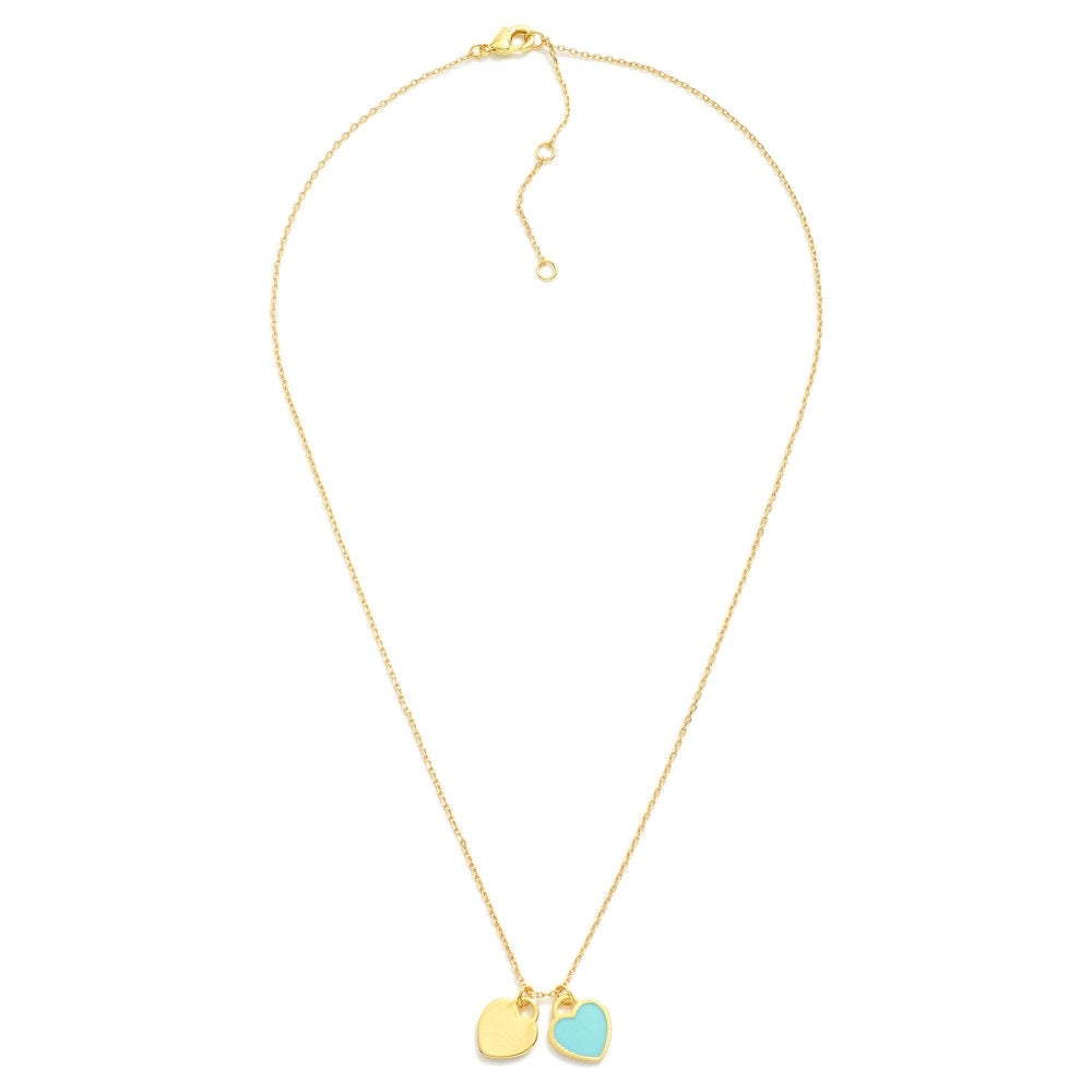 Dainty Chain Heart Necklaces