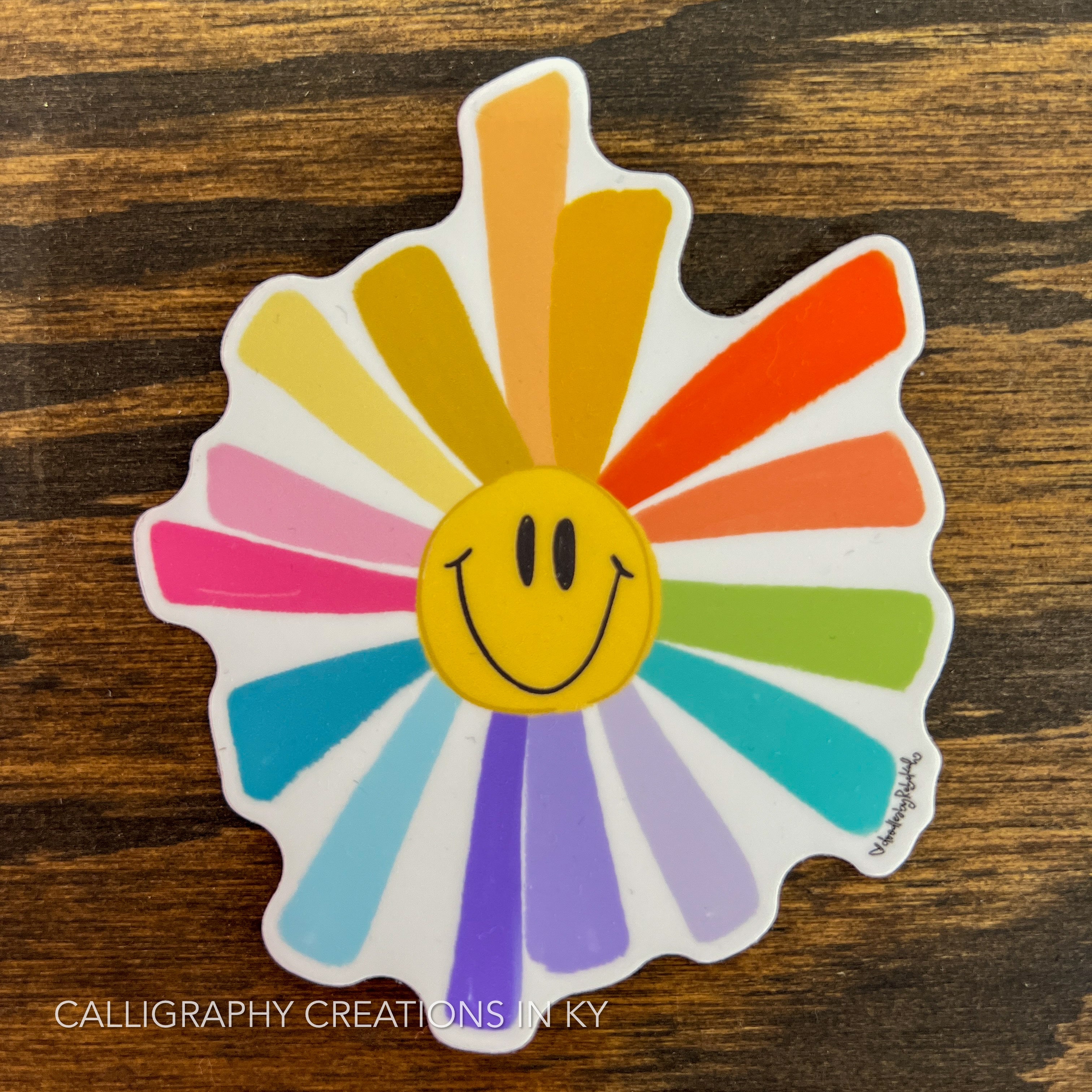 Happy Sun Sticker - Doodles By Rebekah