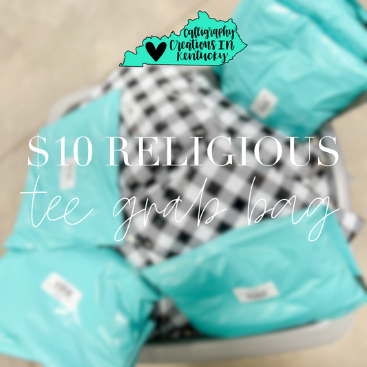 $10 Religious Tee Grab Bag