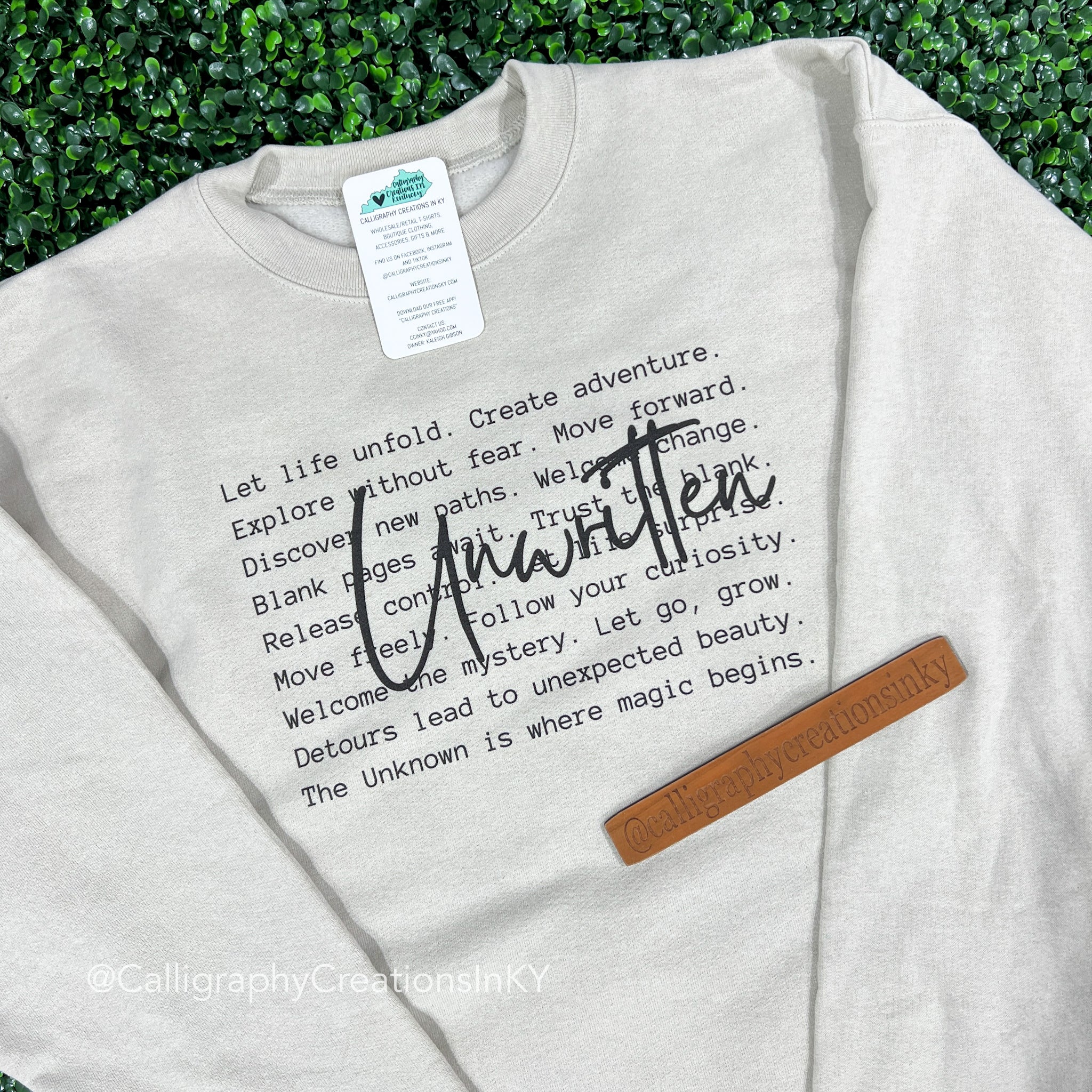 Unwritten Sweatshirt *FINAL SALE*