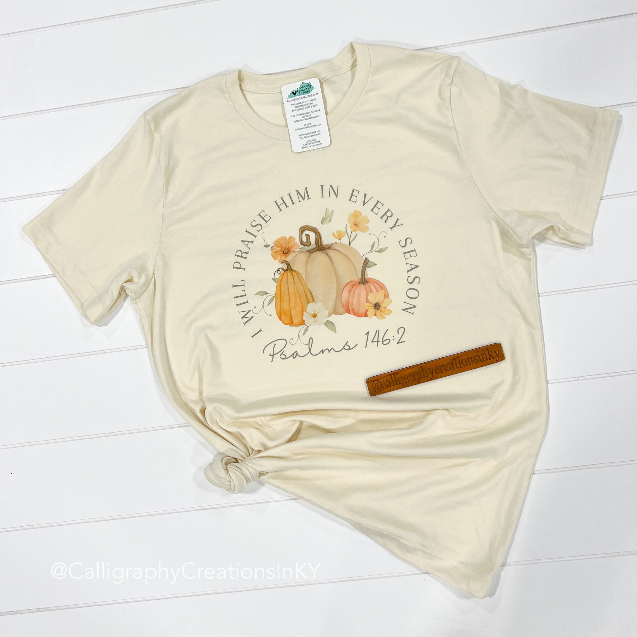 2X - In Every Season Pumpkin Tee - FINAL SALE