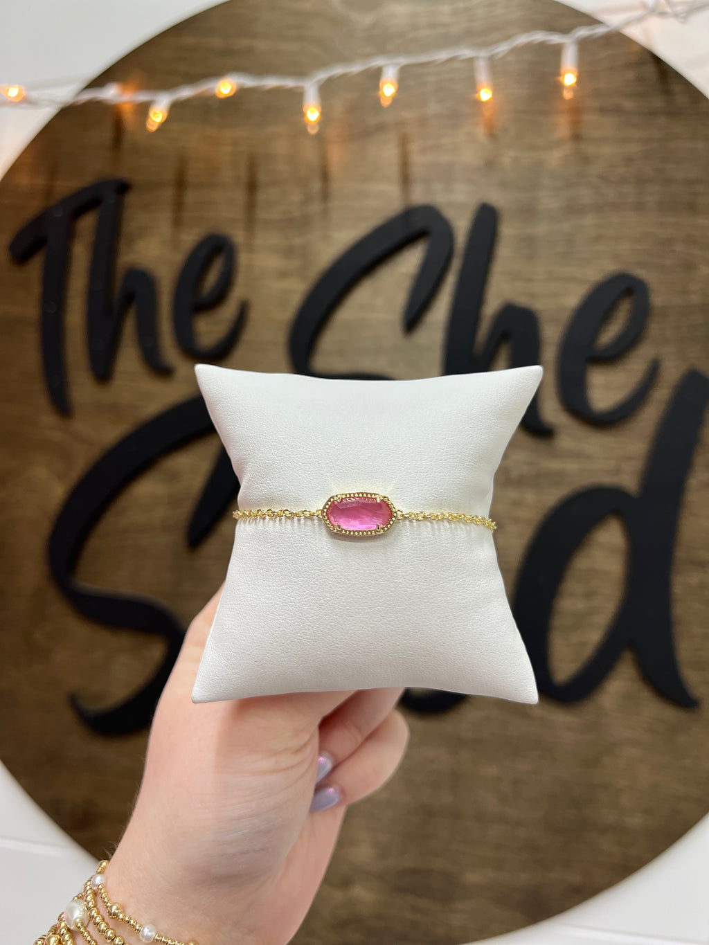 Kendra Scott Elaina Delicate Chain Bracelet - Gold Azalea Illusion