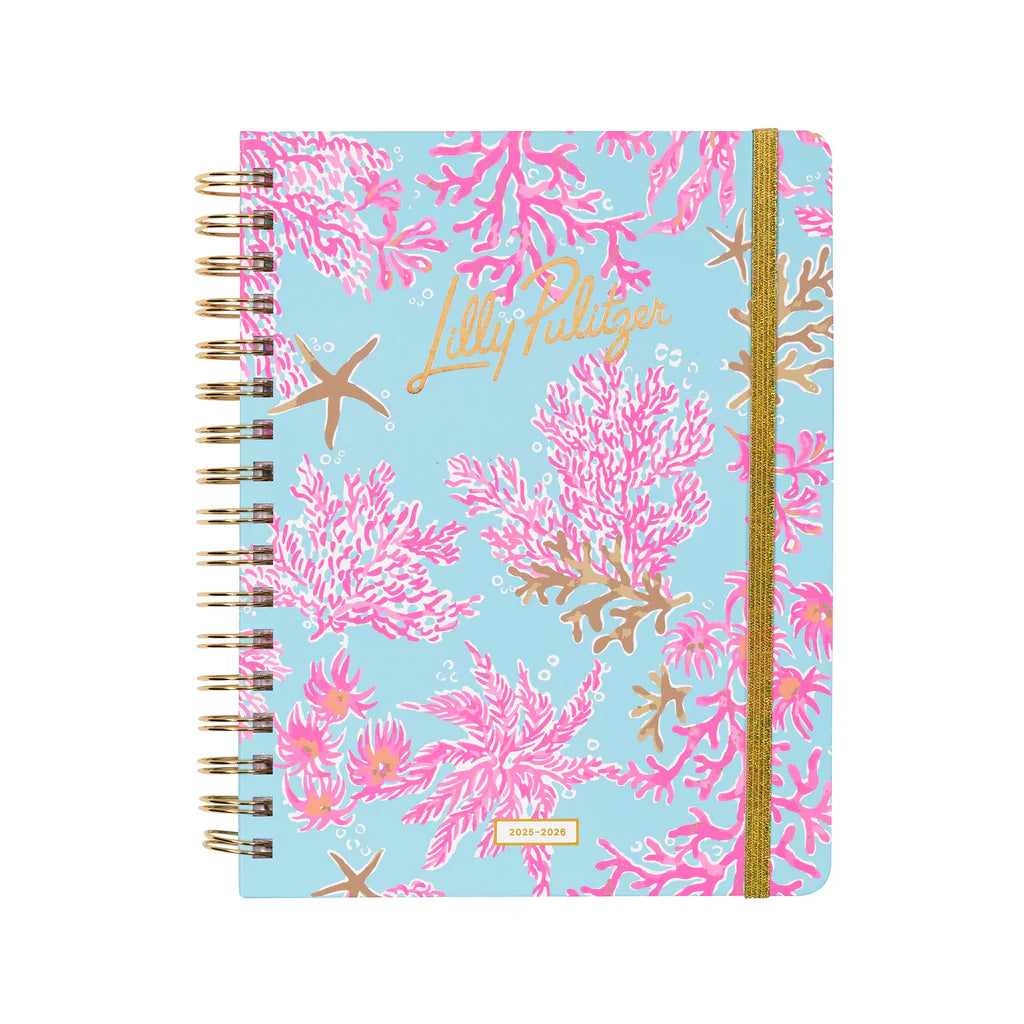 Royal Coral | Lilly Pulitzer 17 Month Large Agenda *FINAL SALE*