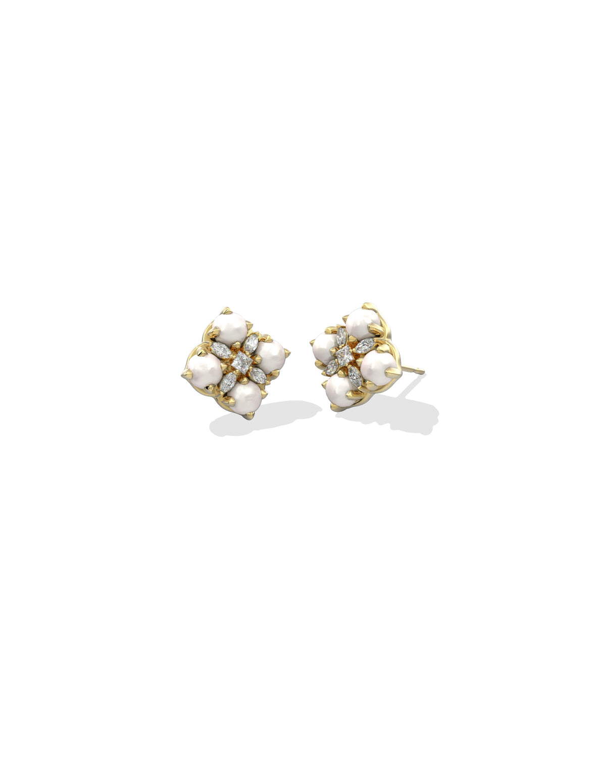 Black diamond ring on a white background