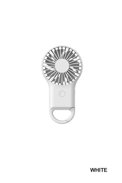 Rechargeable Fan W/Light