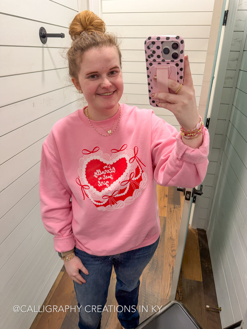 Just A Girl Sweatshirt