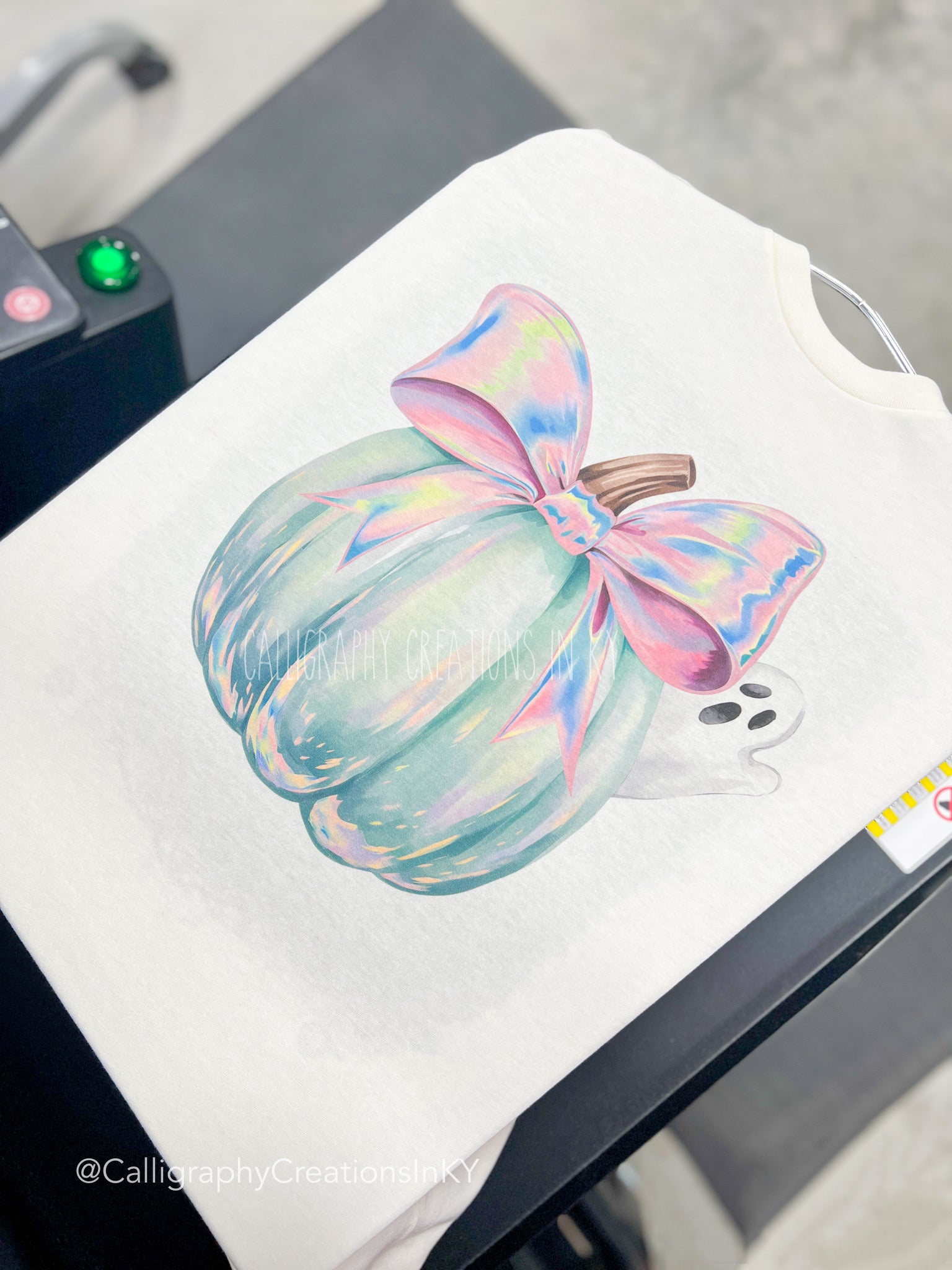 Cute Ghost Pumpkin Tee