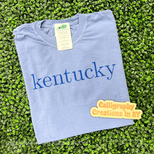 Simple Kentucky CC Tee