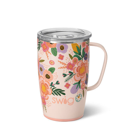Full Bloom 18 oz Swig Travel Mug