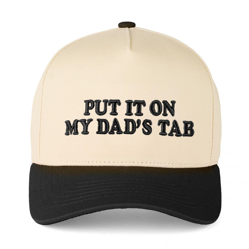 Put It On My Dad’s Tab Trucker Hat