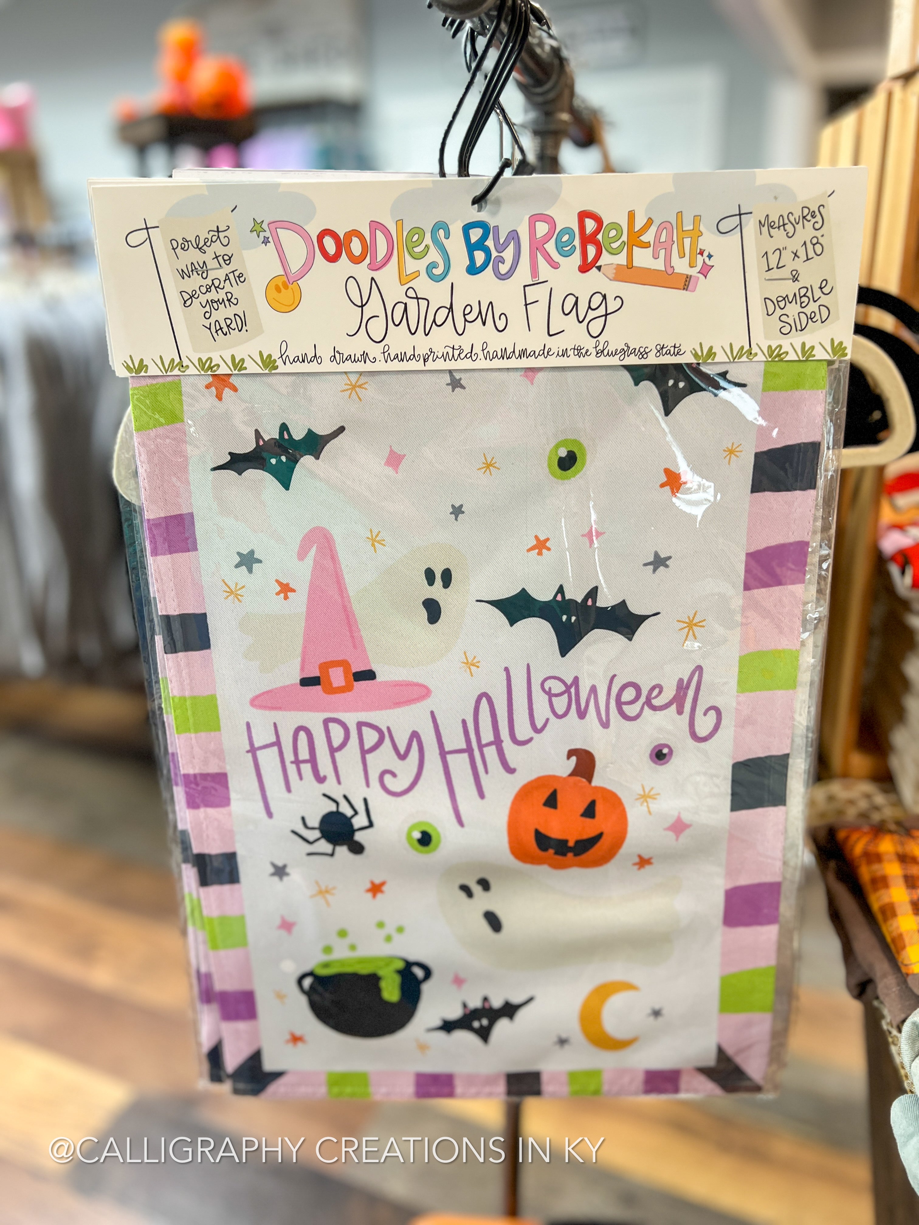 Halloween Icons Garden Flag
