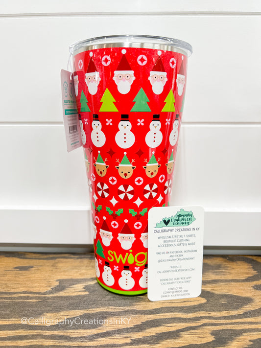 Christmas Crew 32 oz Swig Tumbler FINAL SALE