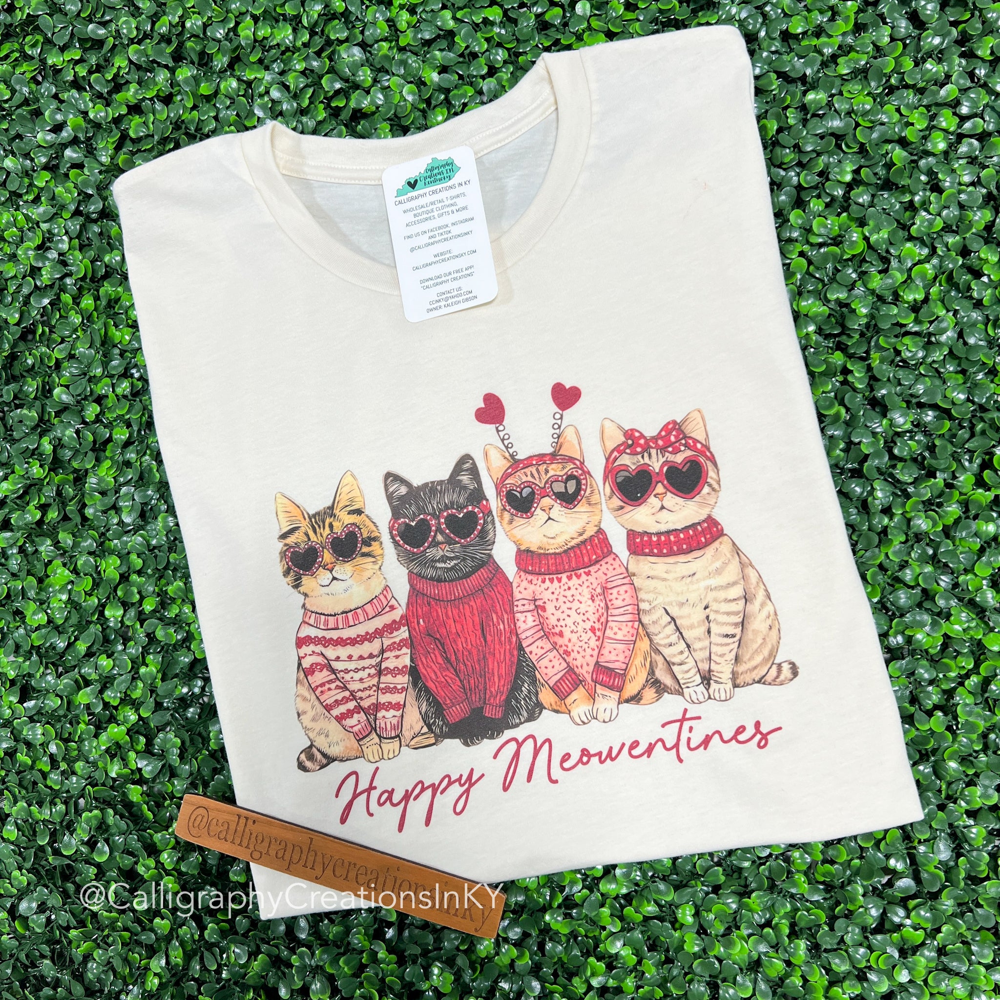 Happy Meowentines Tee