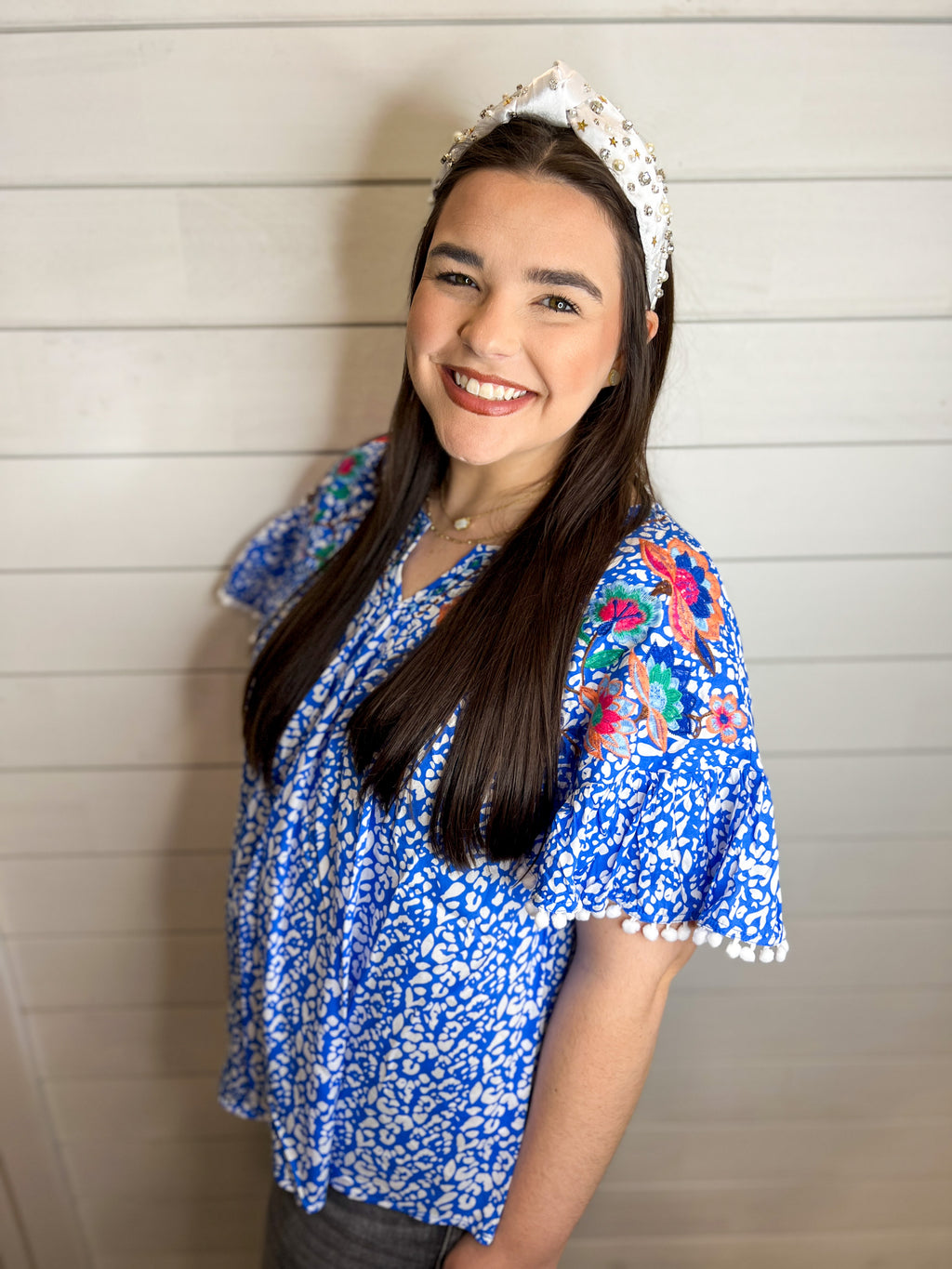 (Small) Royal • Linley Top *FINAL SALE*