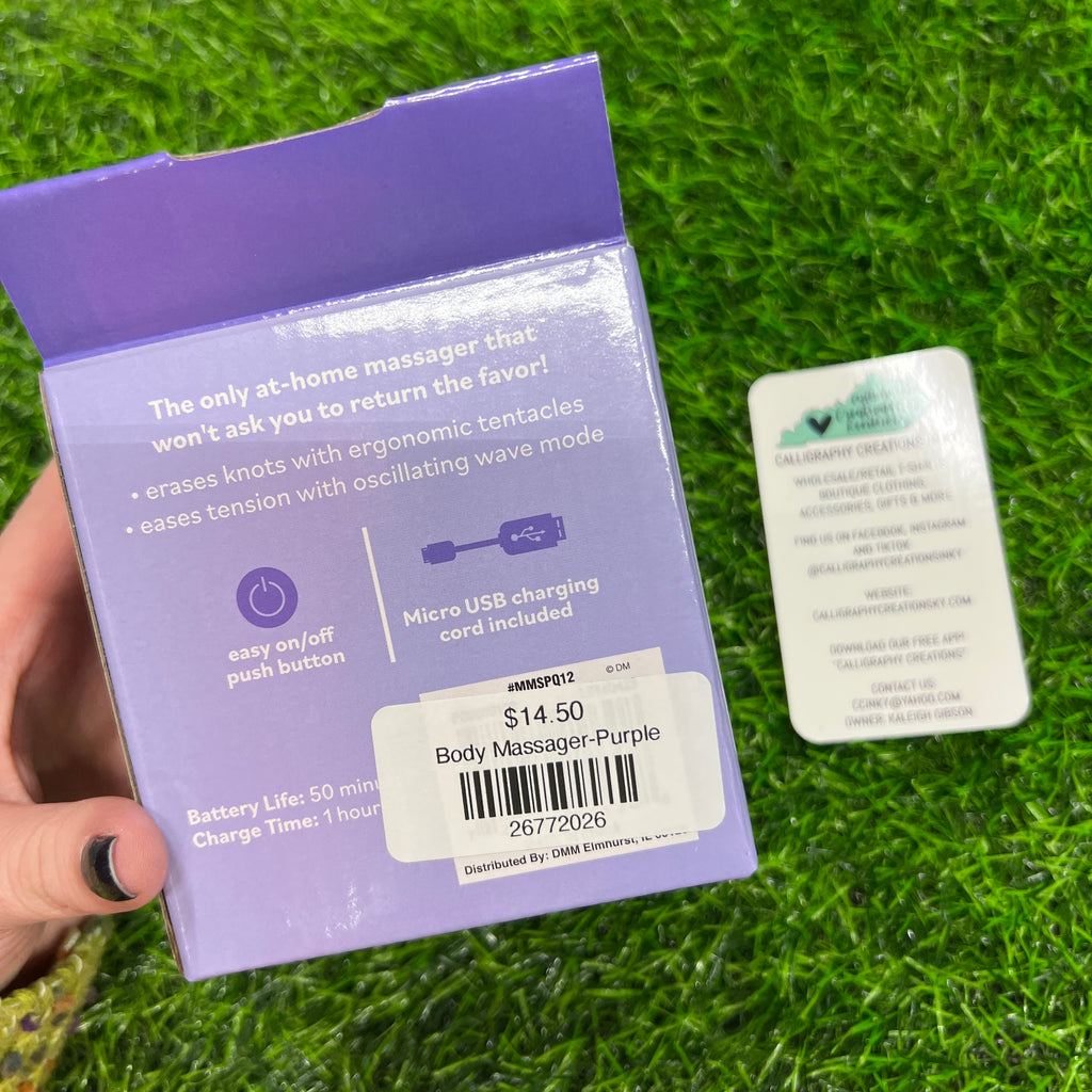 Body Massager-Purple