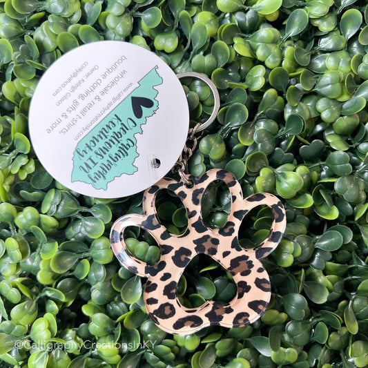 Classic Leopard | Paw Keychain