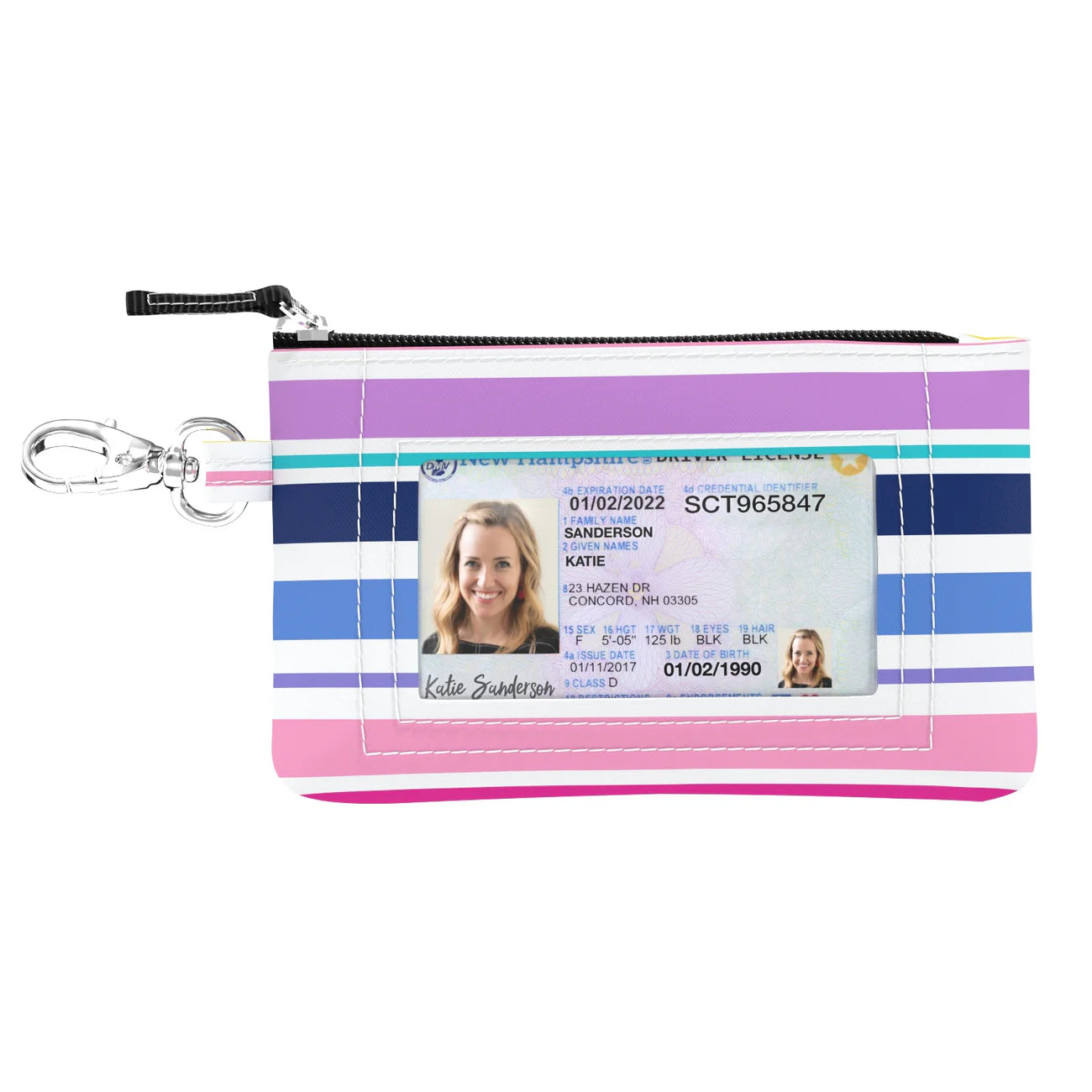 IDKase SCOUT Card Holder | Stripe A Pose