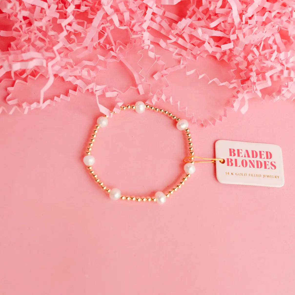 Kate Pearl Beaded Blondes Bracelet