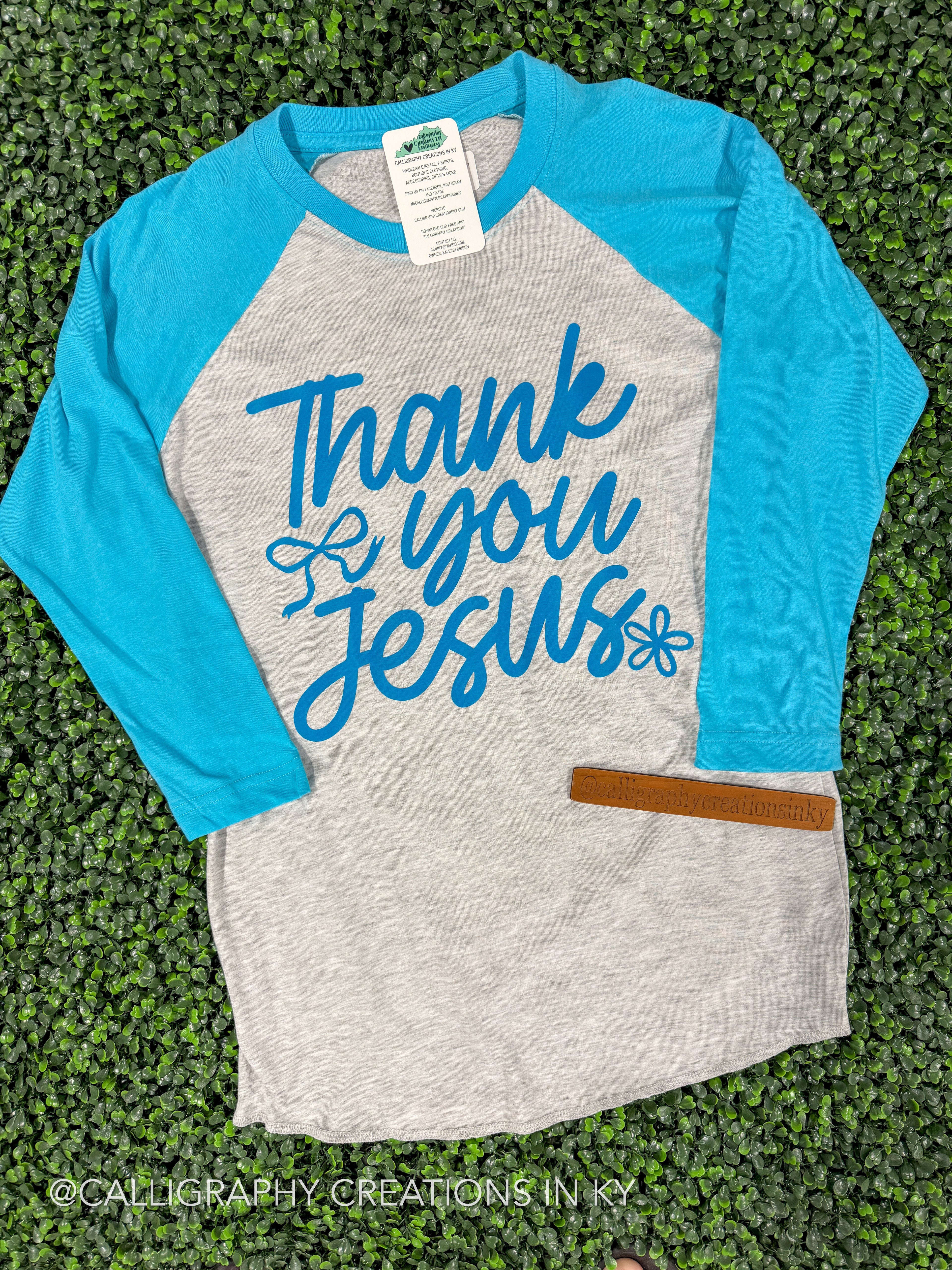 *LIMITED BATCH* Thank You Jesus Raglan