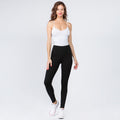 One Size (0-14) Classic Black Leggings