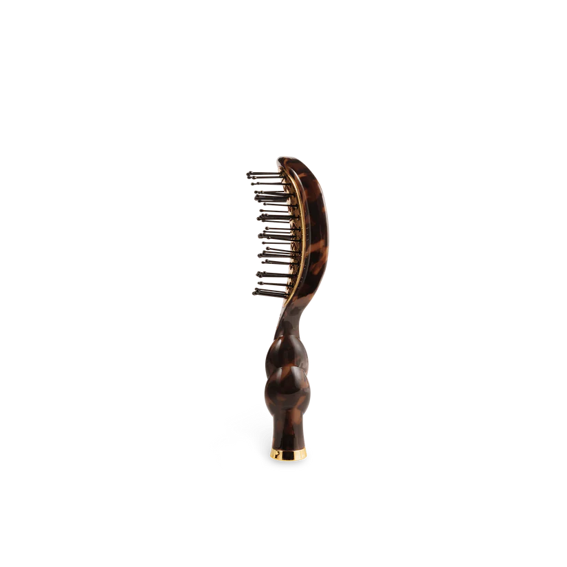 Teleties Mini Vented Hair Brush - Tortoise