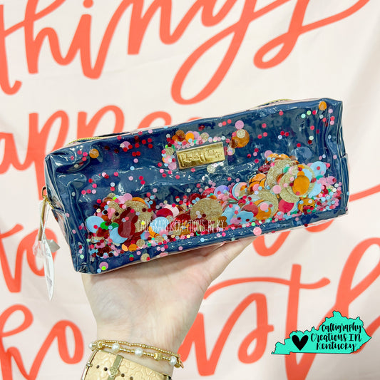 $1.00 Essentials Confetti Mini Vanity & Toiletry Bag FINAL SALE