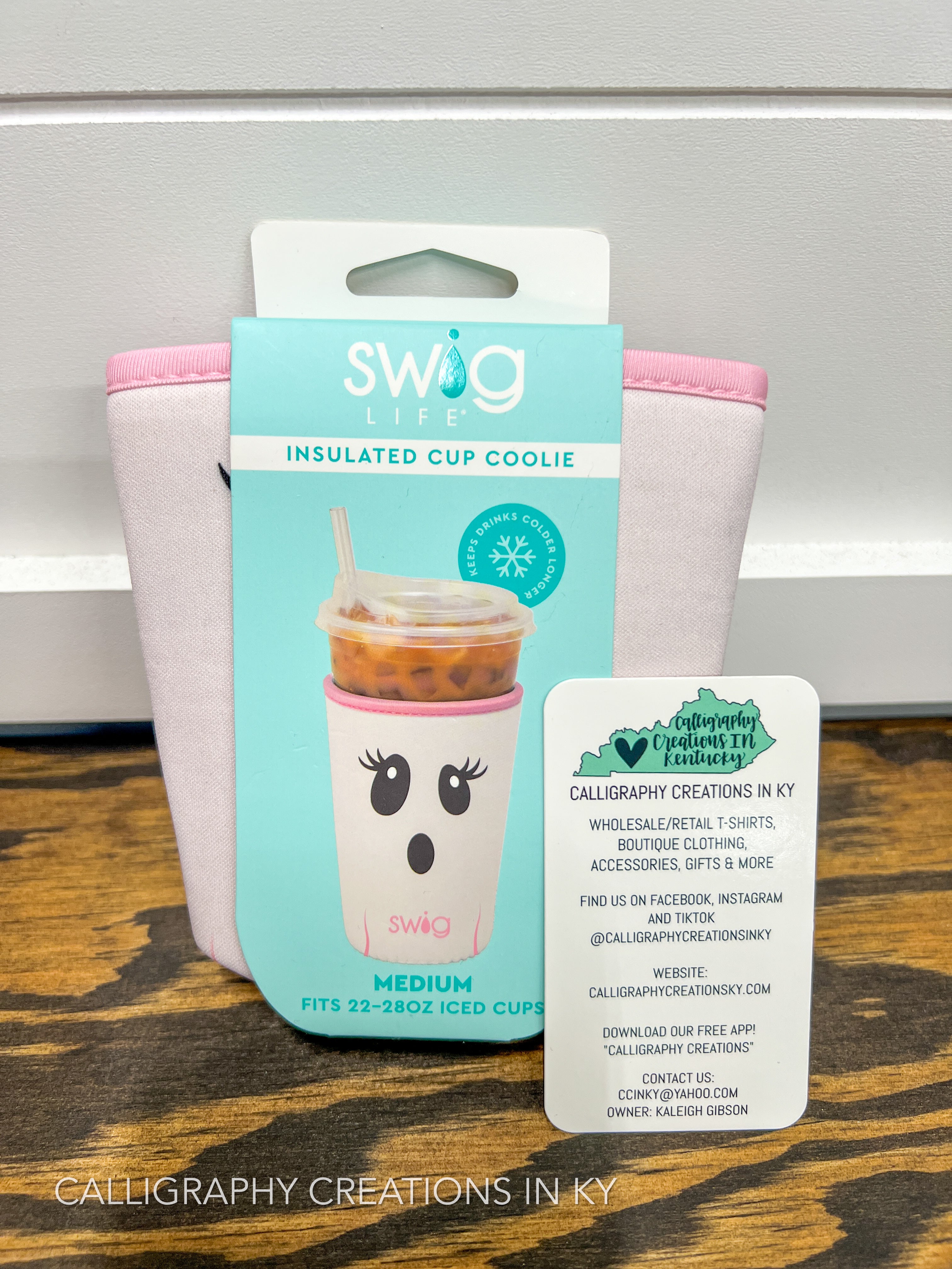 Ghost | Boo Crew • Medium Swig Iced Cup Coolie