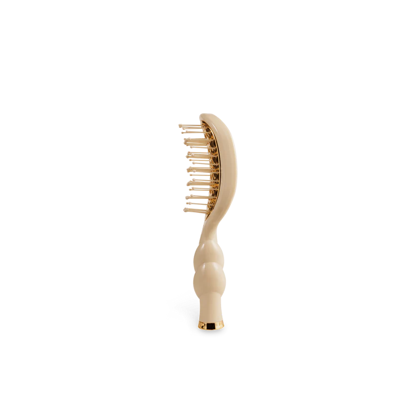 Teleties Mini Vented Hair Brush - Tan