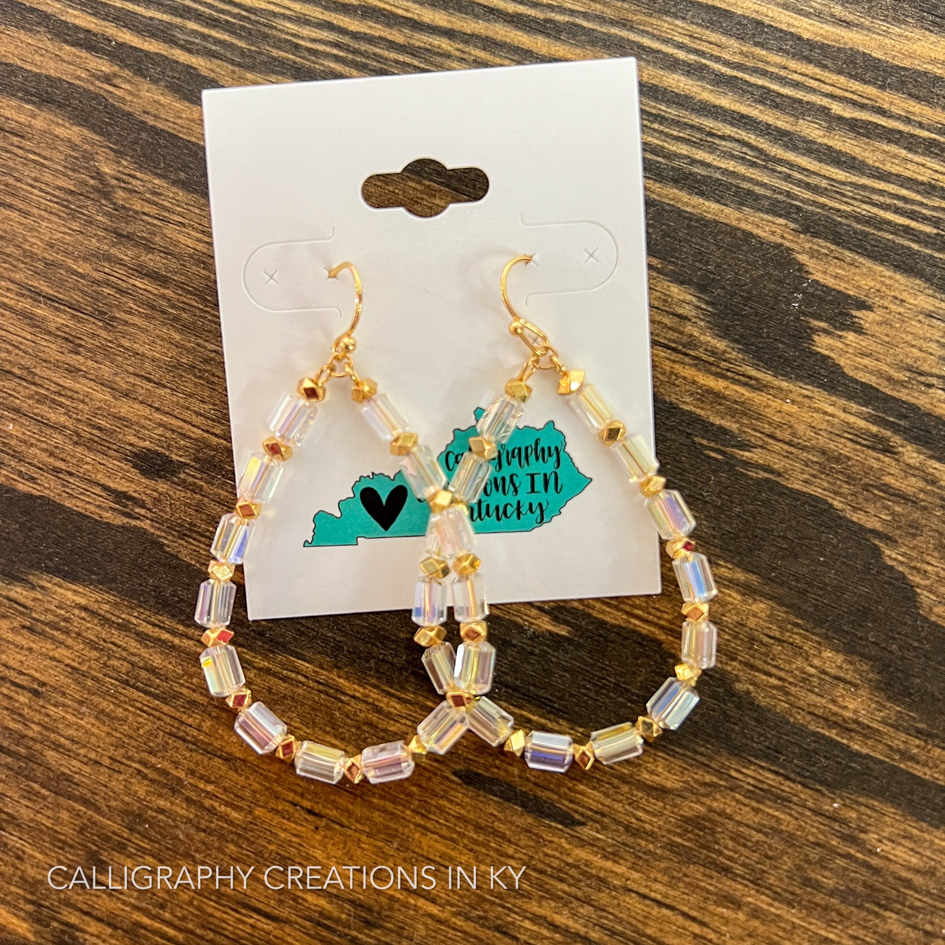 Clear | Jayla Earrings