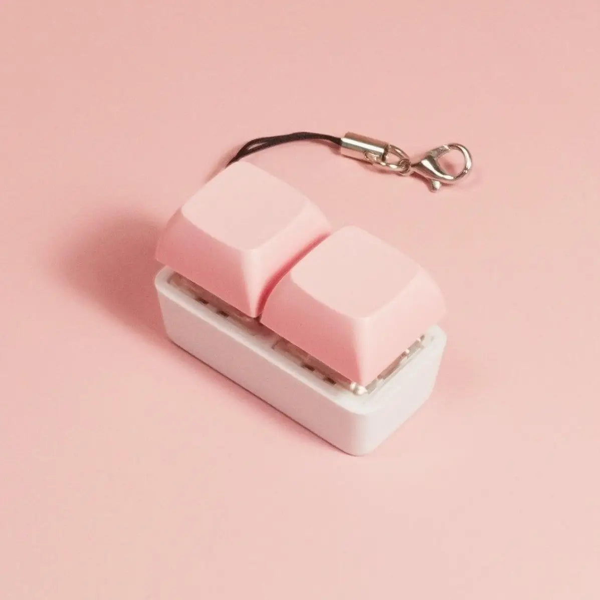Pink • 2x1 Mechanical Fidget Keychain