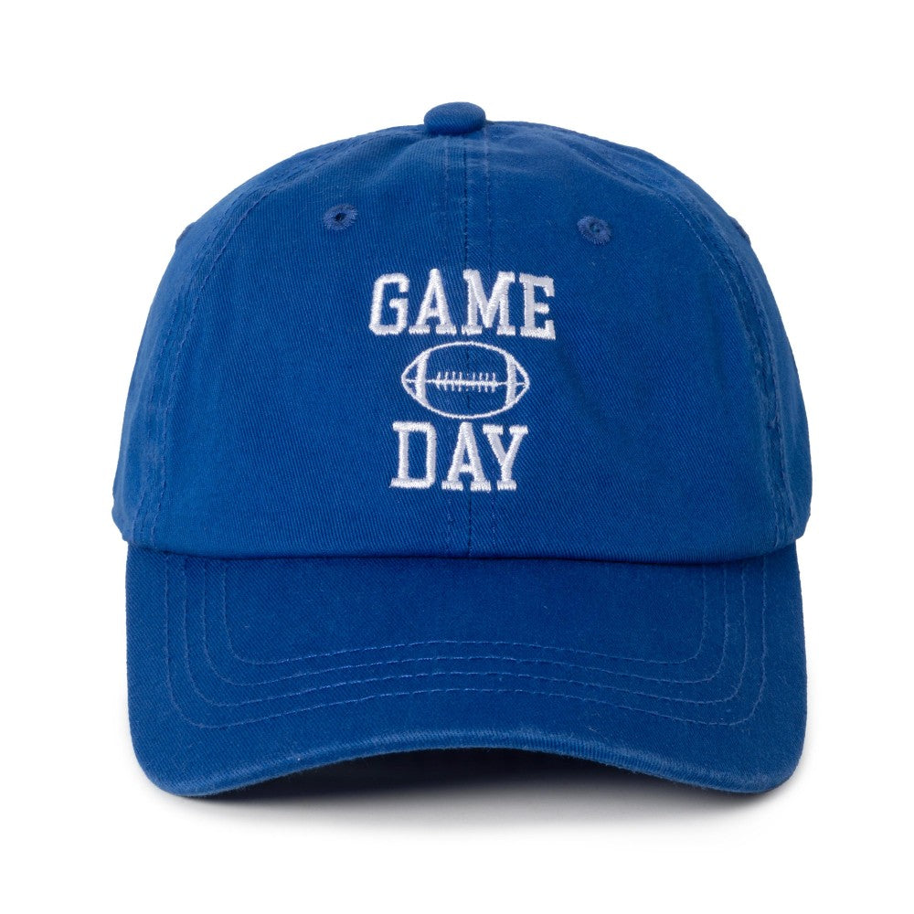 Blue | Embroidered Game Day Hat *FINAL SALE*