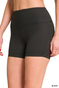 Black | Short Biker Shorts
