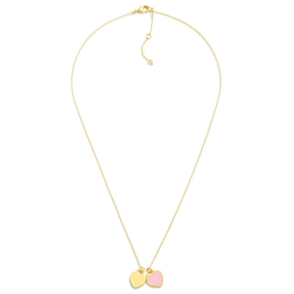 Dainty Chain Heart Necklaces