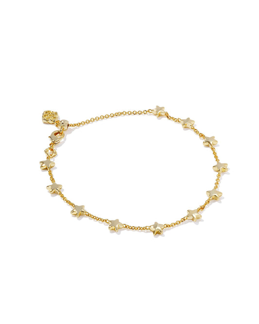 Kendra Scott Sierra Star Delicate Chain Bracelet - Gold