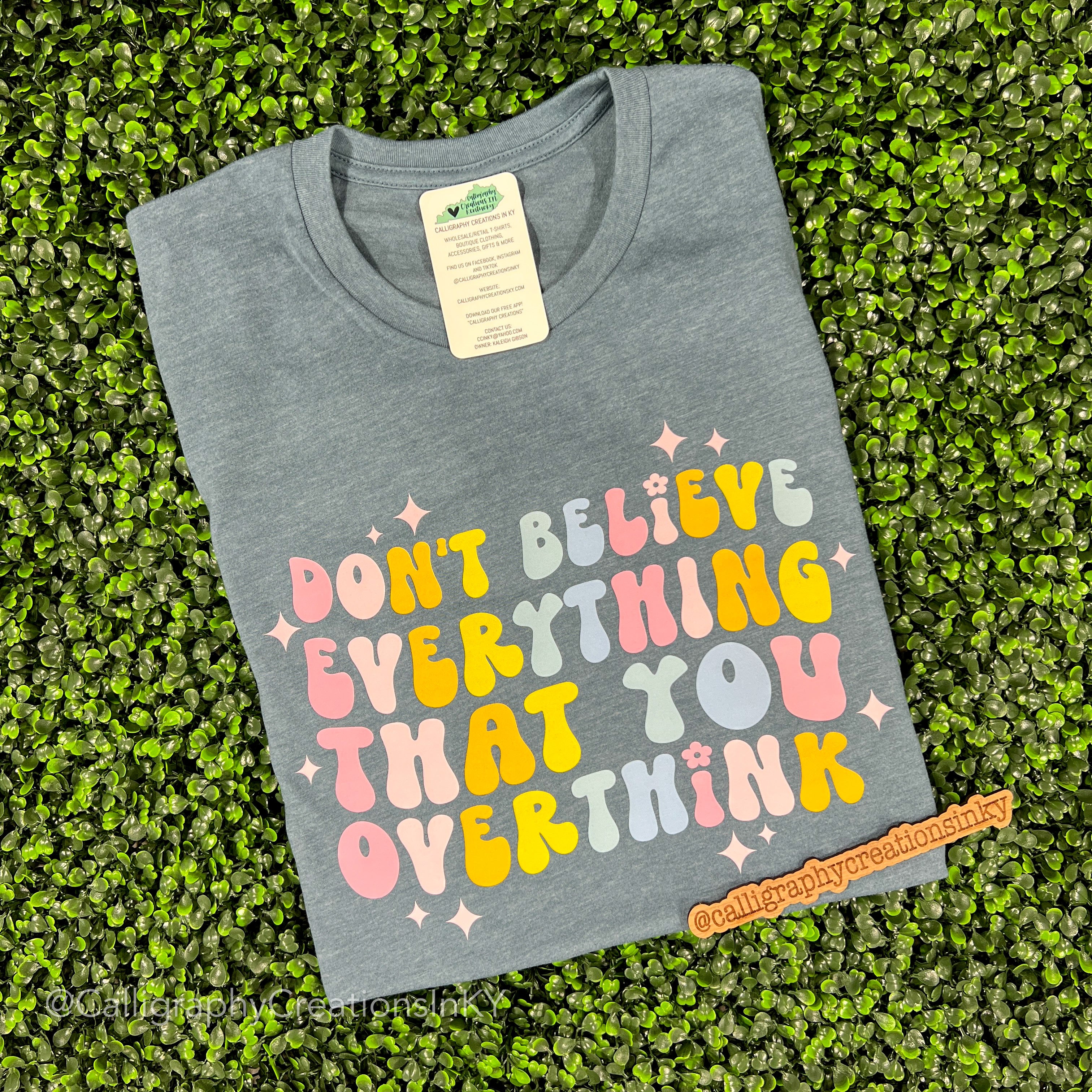 Overthink Tee *FINAL SALE*