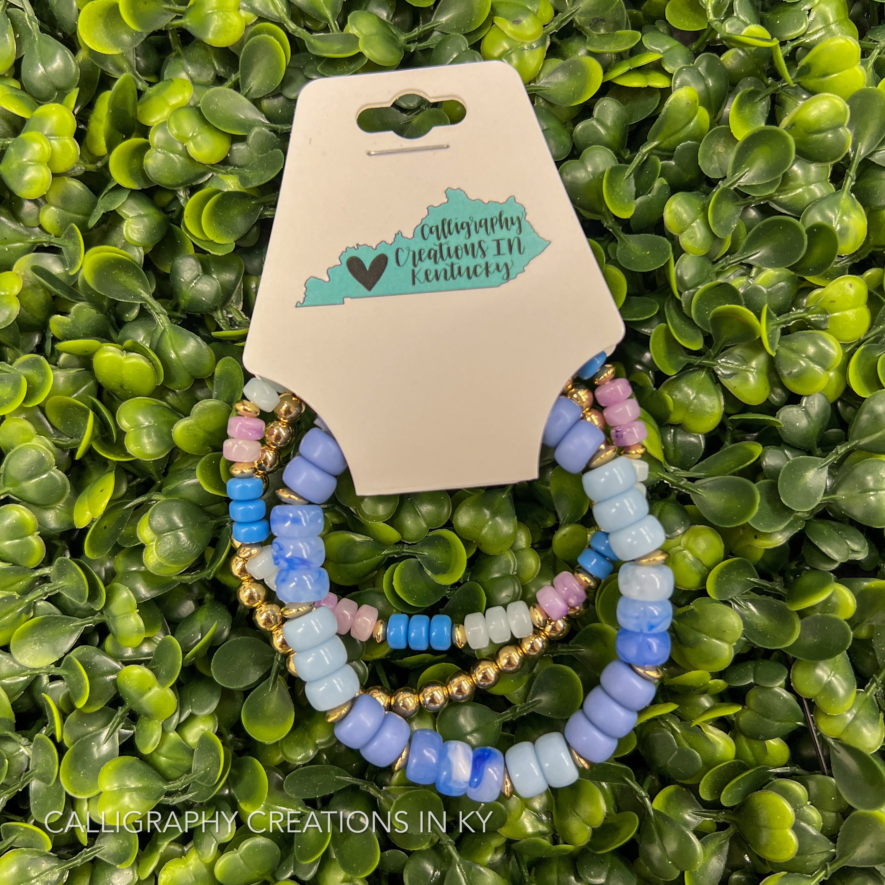 Pretty In Blue Bracelet Stack