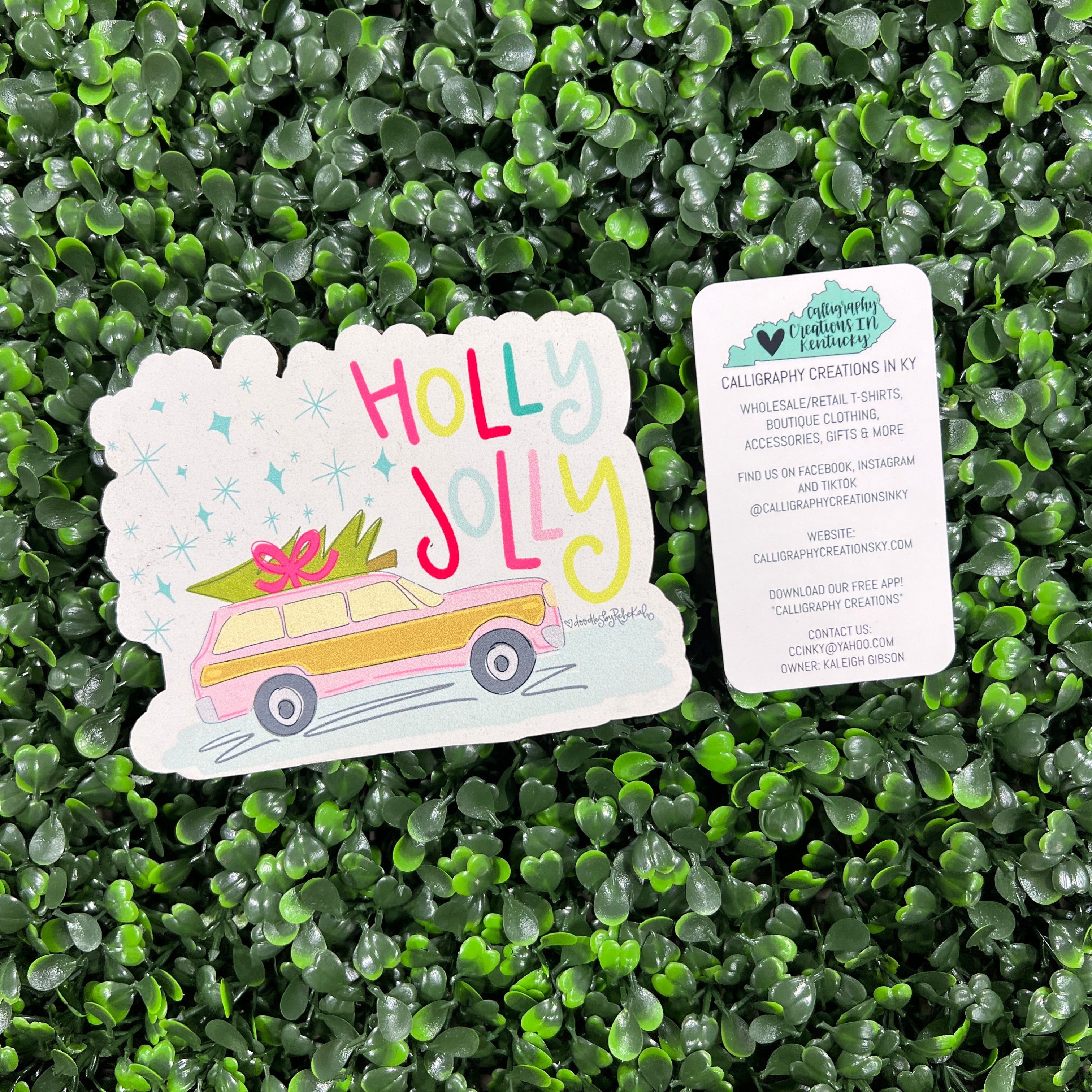 Holly Jolly Mini 5 inch Attachment *FINAL SALE*