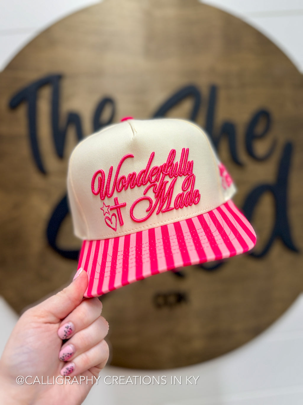 Wonderfully Made Striped Hat