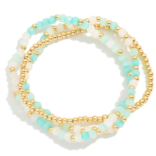 Teal | Whitney Bracelet Set