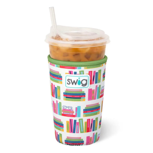 Book Club Medium Swig Iced Cup Coolie