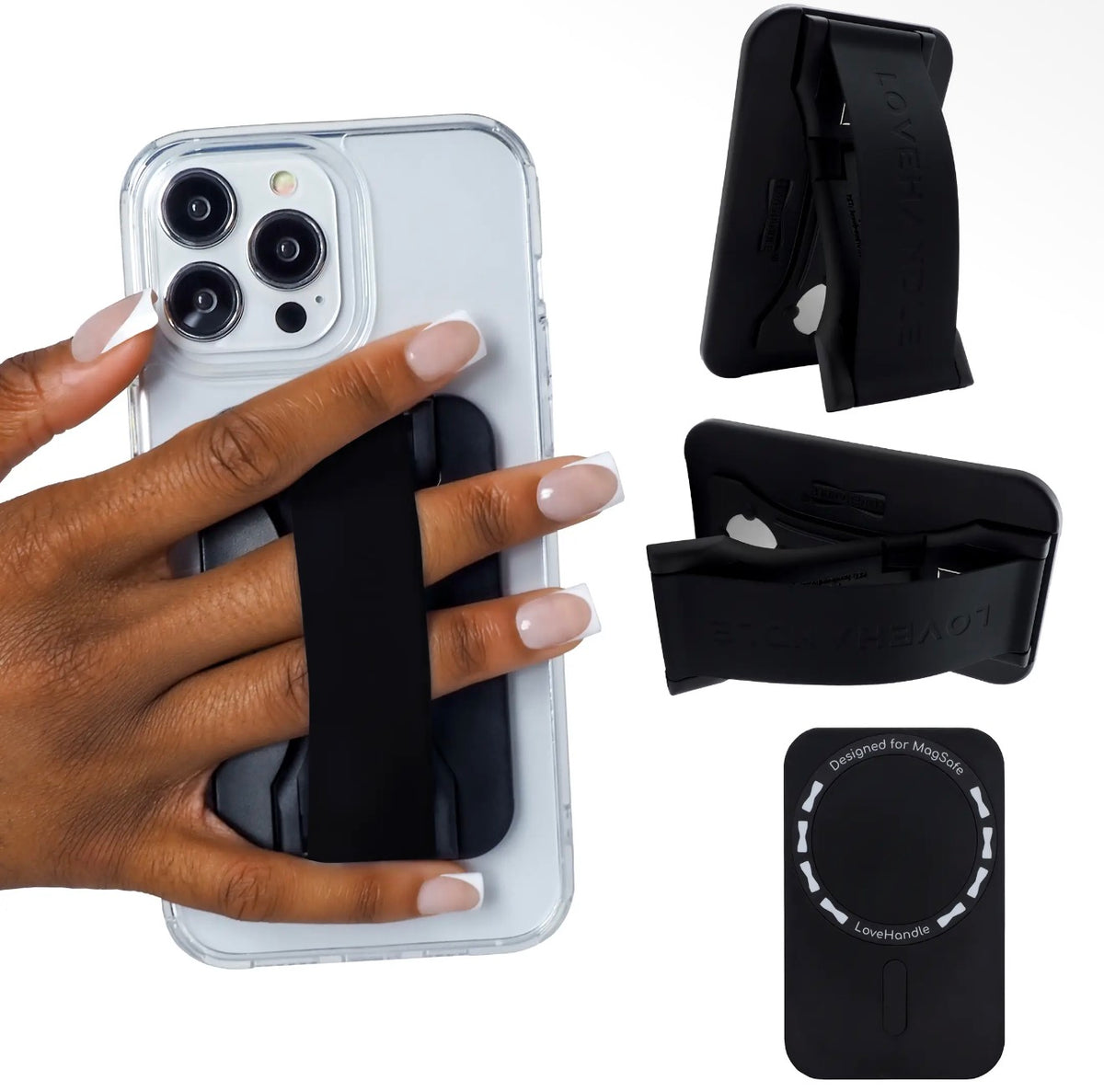 Black LoveHandle Pro & Magsafe Adapter Combo