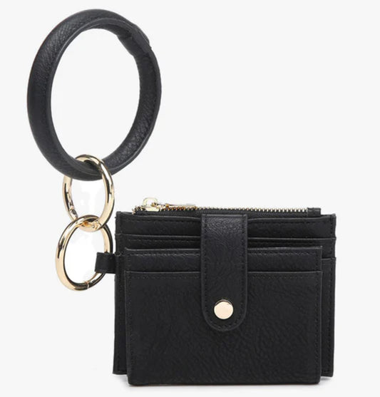 Black Keychain Wallet {Jen & Co.}
