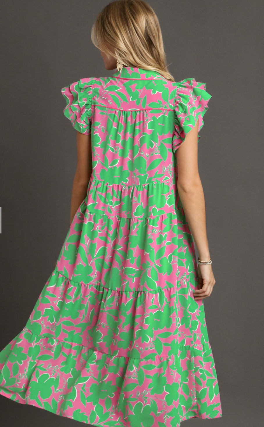 Pink/Green | Melodie Dress *FINAL SALE*