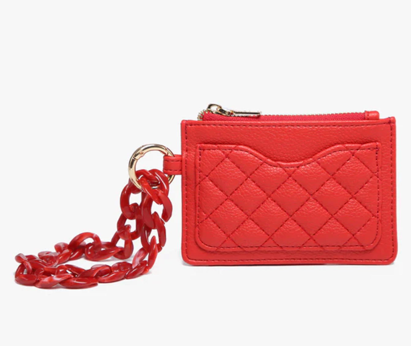 Red | Rhodes Quilted Bangle