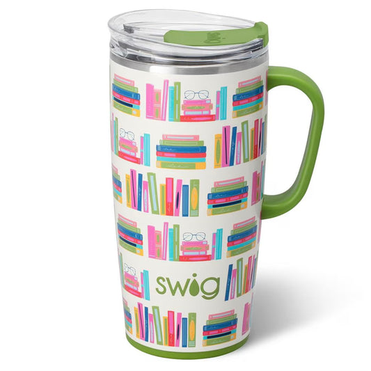 Book Club 22 oz Swig Travel Mug