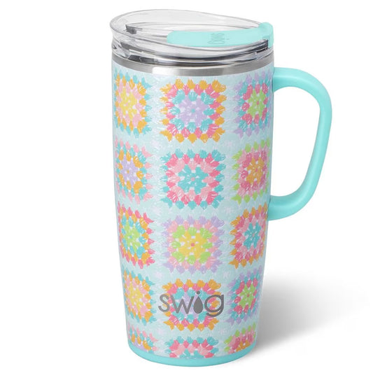 Close Knit 22 oz Swig Travel Mug