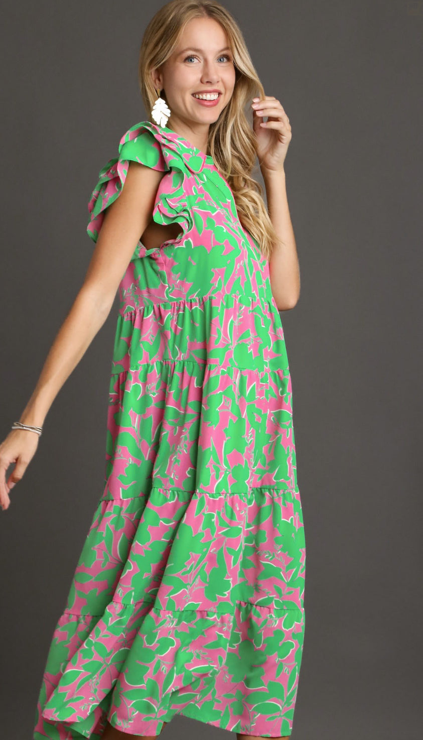 Pink/Green | Melodie Dress *FINAL SALE*